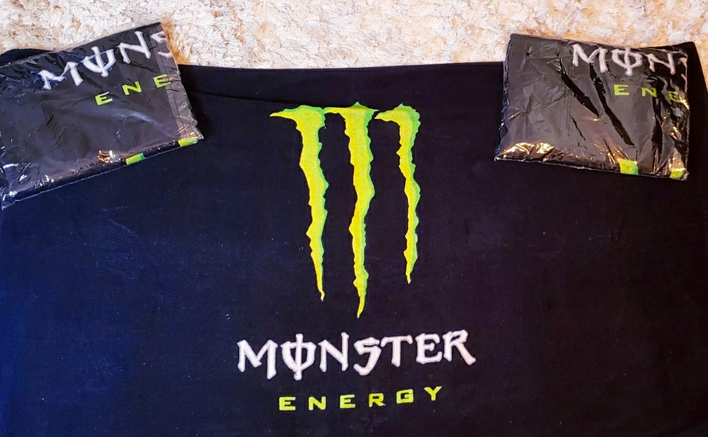 Monster Energy Beach Towel